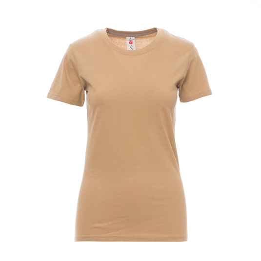 SUNSET LADY - T-Shirt donna girocollo