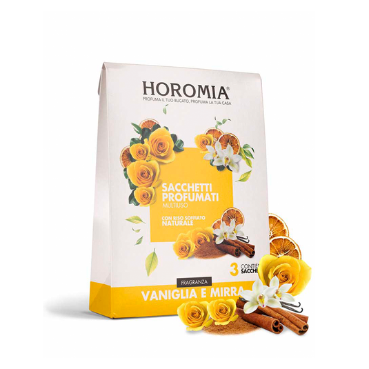 Sacchetti Profumati Multiuso Vaniglia e Mirra