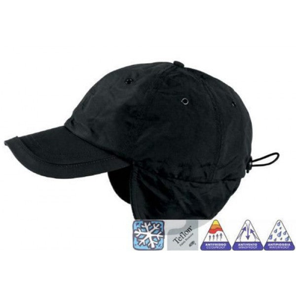 Carica immagine in Galleria Viewer, CAPPELLINO TECHNO FLAP INTERNO IN PILE - blu
