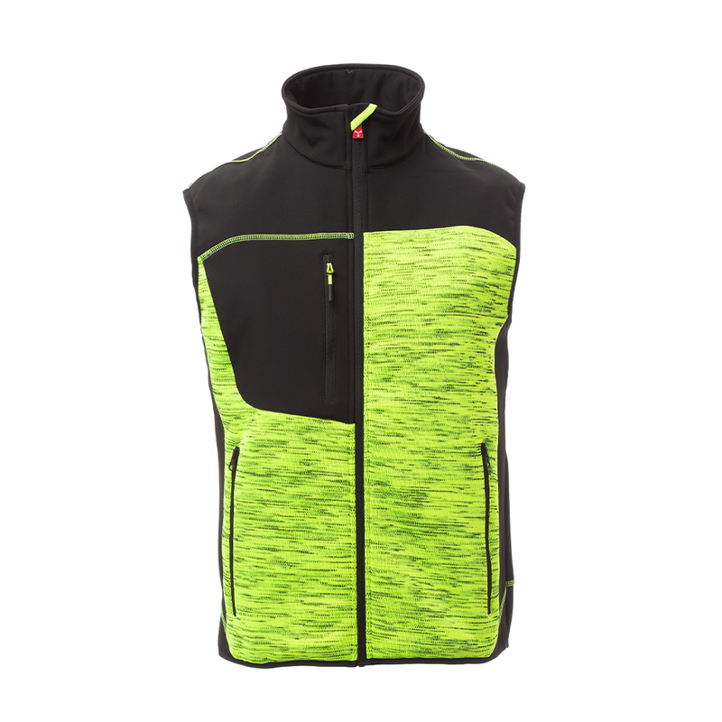 Carica immagine in Galleria Viewer, TOUR - Gilet tecnico in maglia+Soft Shell
