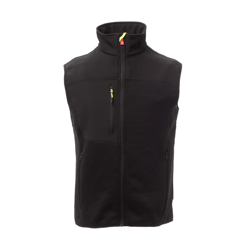 Carica immagine in Galleria Viewer, TOUR - Gilet tecnico in maglia+Soft Shell

