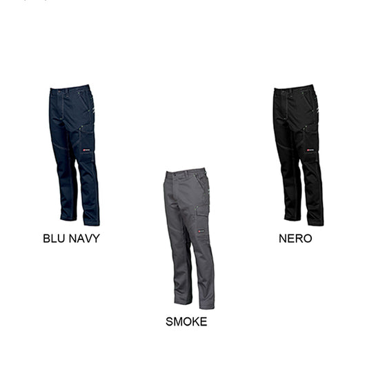 WORKER STRETCH - Pantalone multitasche