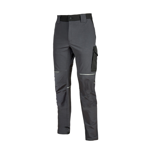 WORLD - Pantalone stretch leggero multitasche