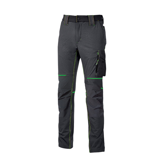 WORLD - Pantalone stretch leggero multitasche