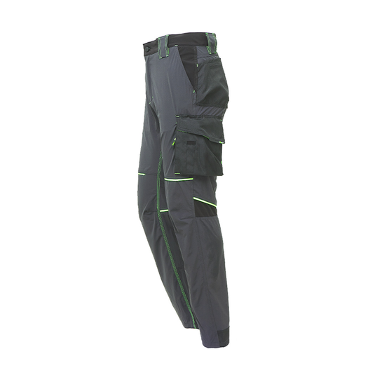 WORLD - Pantalone stretch leggero multitasche