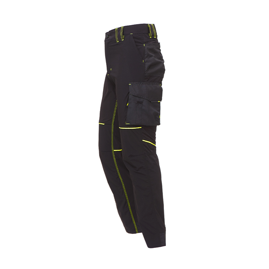 WORLD LADY - Pantalone stretch leggero multitasche