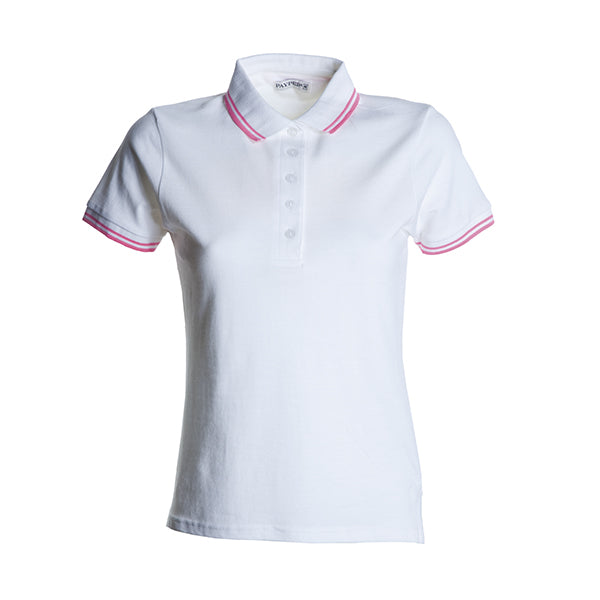 SKIPPER LADY - Polo donna profili a contrasto