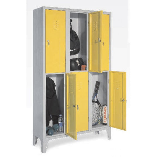 ARMADIO SOVRAPPOSTO 6 POSTI  90x50x180 cm