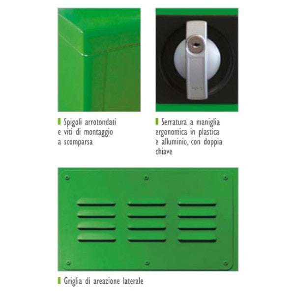 Carica immagine in Galleria Viewer, ARMADIO PER FITOFARMACI E PESTICIDI - smontato

