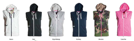 BOXER+ LADY - Gilet in felpa donna