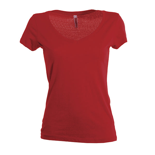 Carica immagine in Galleria Viewer, FENCER - T-Shirt donna collo a V ampio

