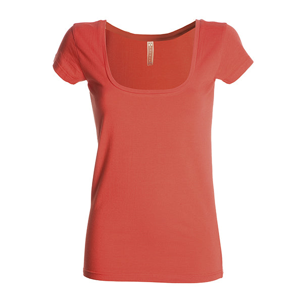 FLORIDA - T-Shirt donna scollo ampio quadrato