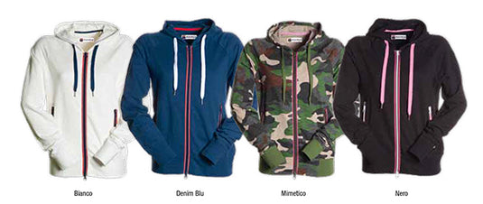 FREESTYLE LADY - Felpa donna leggera con cappuccio