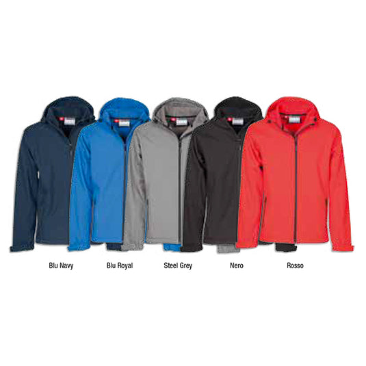 GALE - Giacca in Soft-Shell con cappuccio