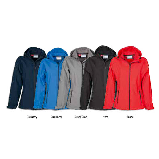 GALE LADY - Giacca donna in Soft-Shell con cappuccio