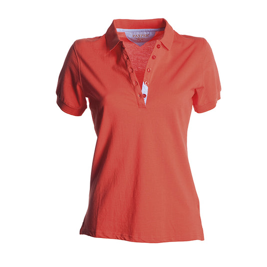 GLAMOUR - Polo donna piquet finissimo
