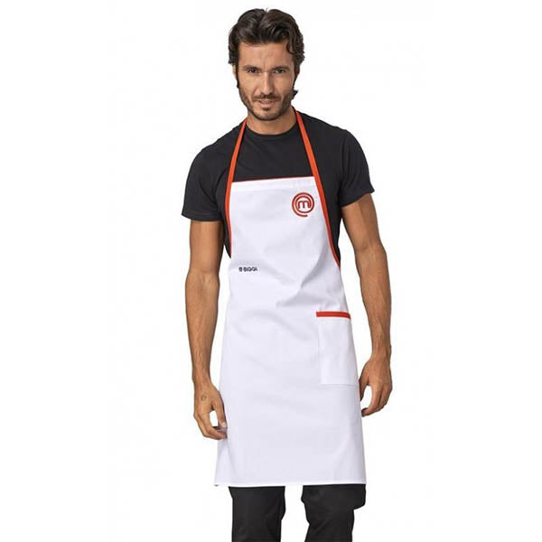 Carica immagine in Galleria Viewer, GREMBIULE MASTERCHEF BIANCO
