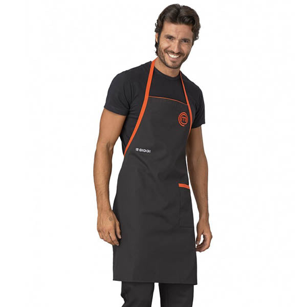 Carica immagine in Galleria Viewer, GREMBIULE MASTERCHEF NERO
