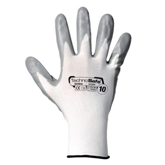 Guanto spalmato Nitrile Grigio - cartone da 120 paia