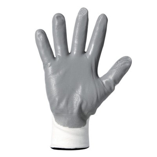 Guanto spalmato Nitrile Grigio - cartone da 120 paia