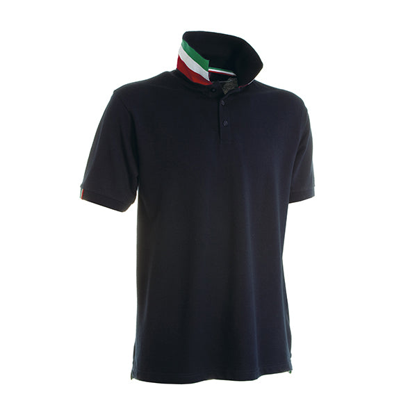 NATION - Polo interno collo colori bandiera
