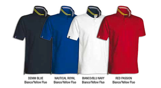 NAUTIC KIDS - Polo bimbo effetto fiammato