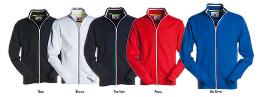NAZIONALE  - Felpa con profili tricolore