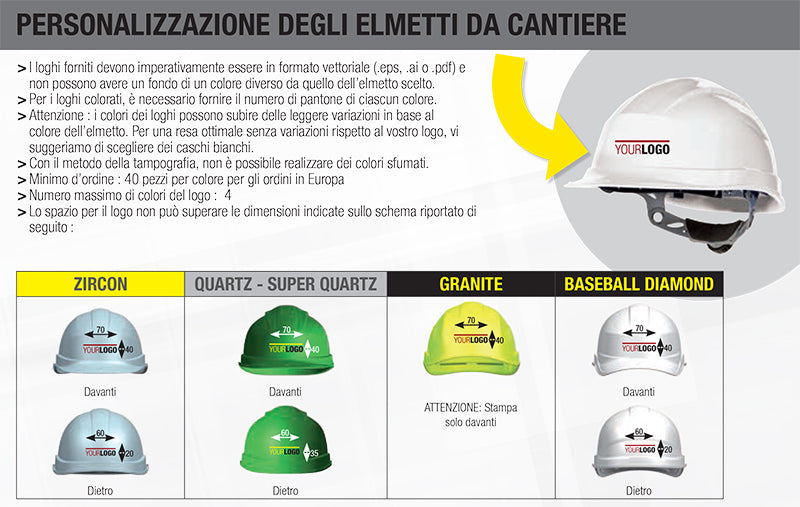 Carica immagine in Galleria Viewer, BASEBALL DIAMOND V - Elmetto da cantiere
