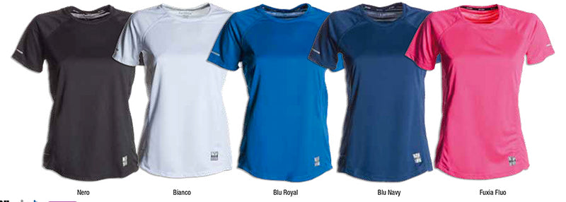 Carica immagine in Galleria Viewer, RUNNING LADY - T-Shirt tecnica sportiva donna
