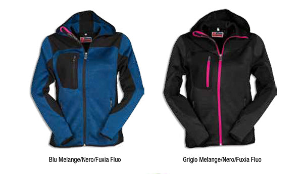 Carica immagine in Galleria Viewer, TRIP LADY - Giacca in Maglia+SoftShell donna
